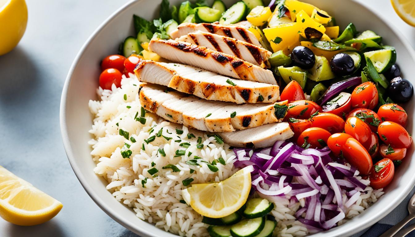 Greek Chicken Rice Bowl Recipe: Easy Mediterranean Meal