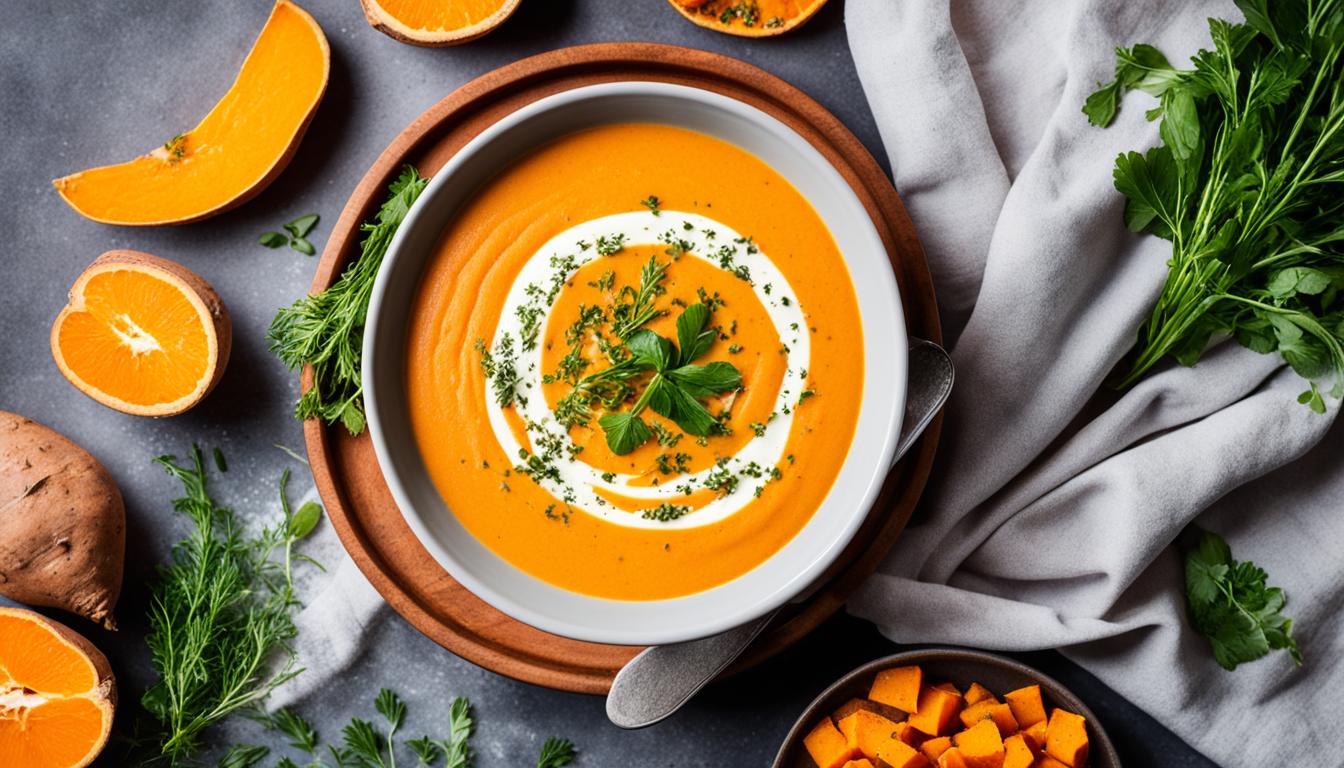 Delicious Healthy Sweet Potato Soup Recipe